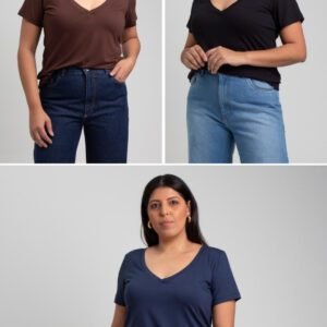 Kit T-shirt Mulheres Altas