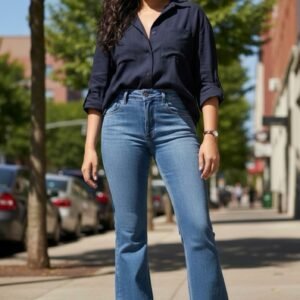 Flare Lívia – Chapa Barriga – Azul Médio