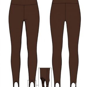 Calça de Pezinho Marrom