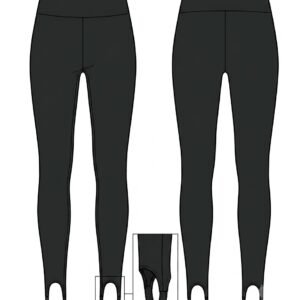 Calça de Pezinho Preta
