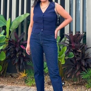 Mom Jeans Azul