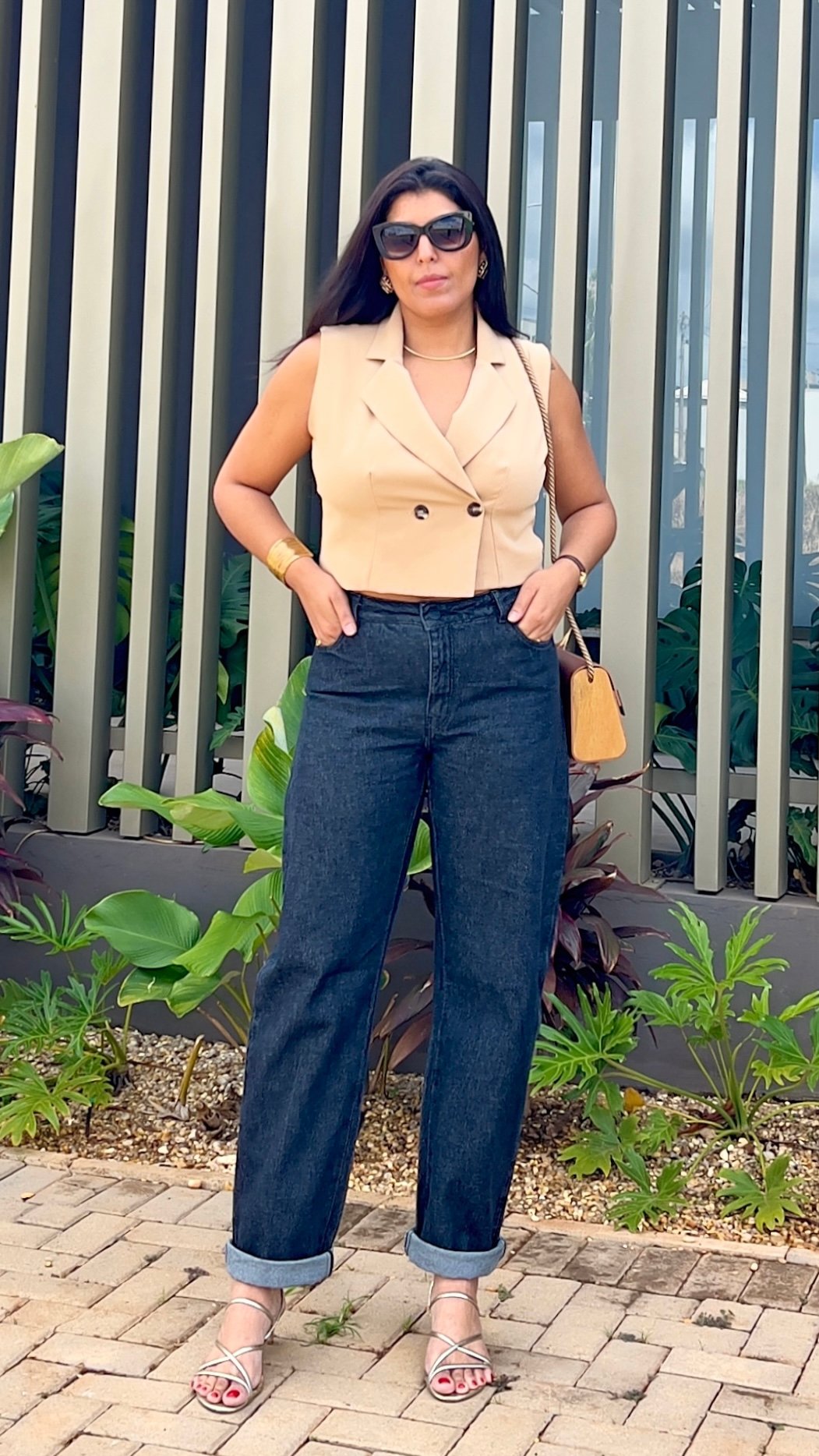 Barrel Jeans Preta