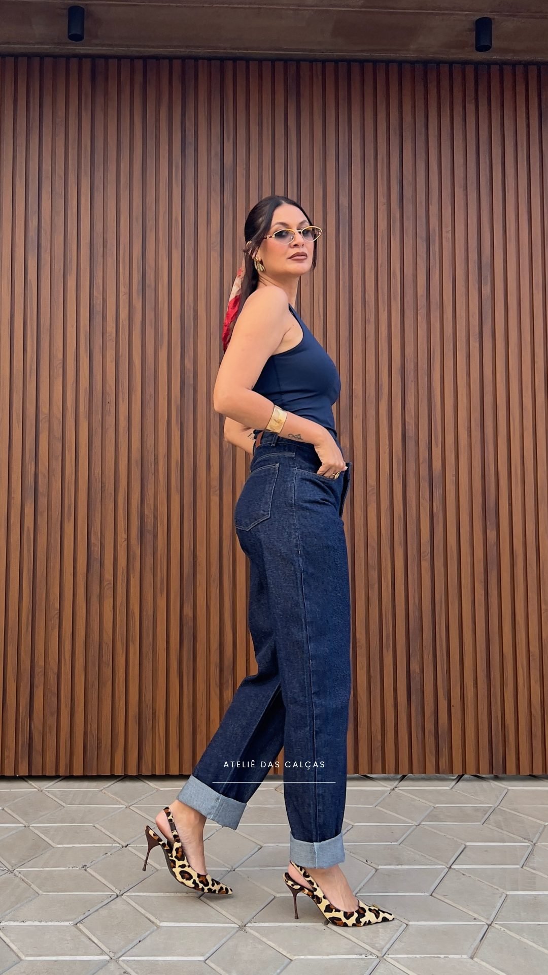 Barrel Jeans Azul - Imagem 2